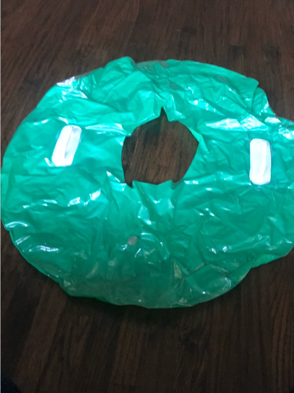 Inflatable Swim Ring — Emerald Green